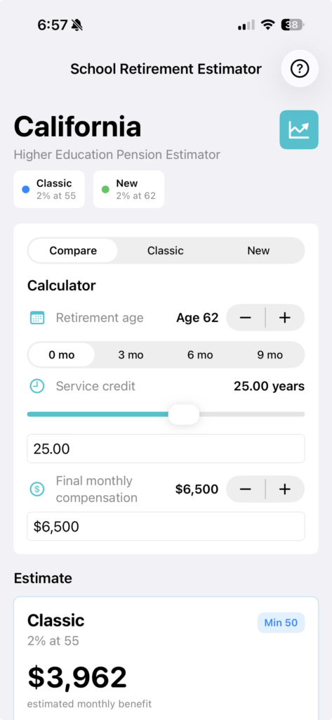 Screenshot of the app.