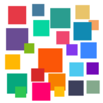 App icon of colorful squares